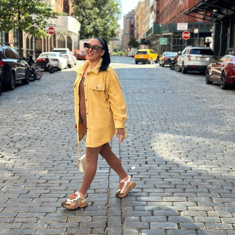 Basic Collar Shacket Tunic - Image 2