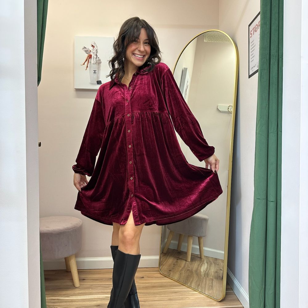 The Velvet Dreams Dress - Image 3