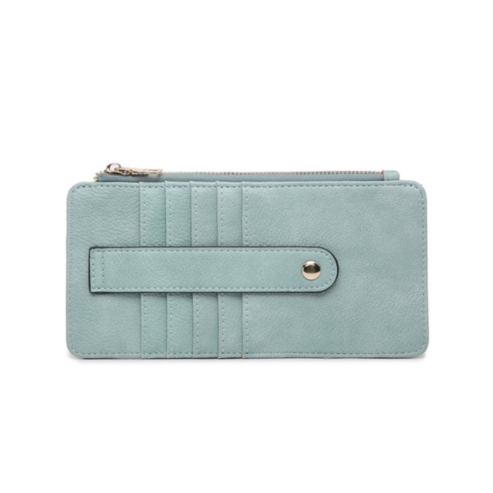 Saige Slim Card Holder Wallet - The Mauve Shoppe