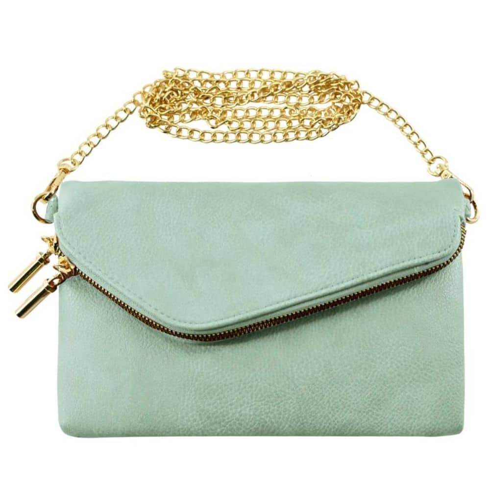 Envelope Clutch/Crossbody Bag - Mauve Shoppe