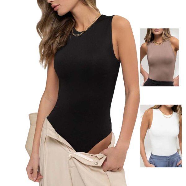 Blu Pepper Reversible Knit Bodysuit - Image 2