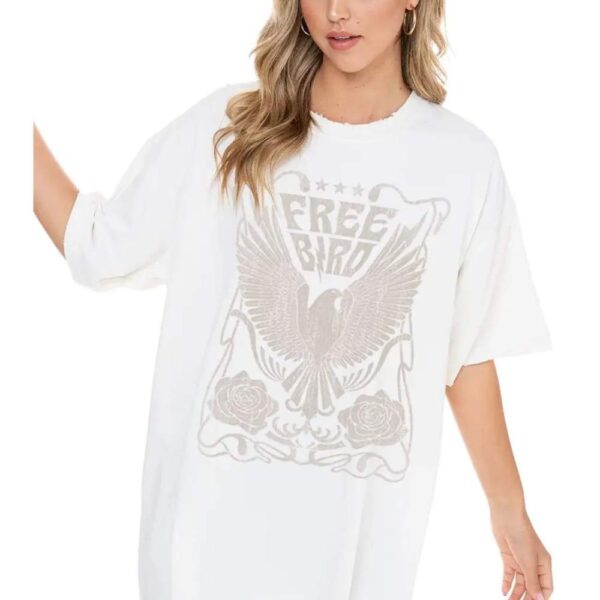 Free Bird Vintage Oversized Vintge Graphic Top - Image 2