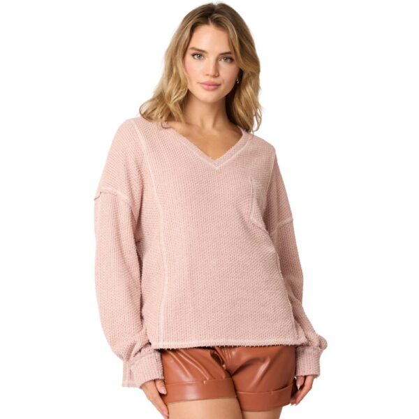 Cozy Ridge V-Neck Pullover - Image 2