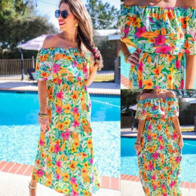 Resort Radiance Maxi Dress
