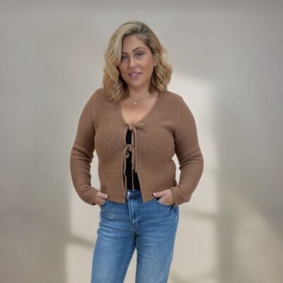 The Camden Front-Tie Cardigan