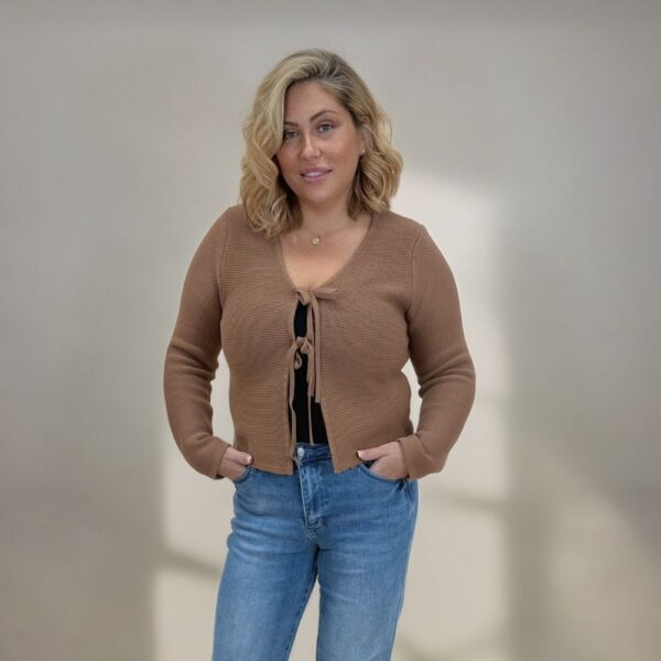 The Camden Front-Tie Cardigan