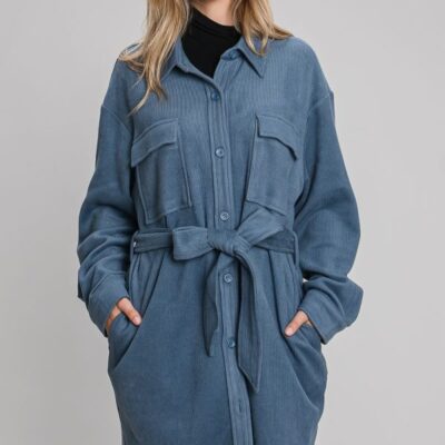 Soft Corduroy Shirt-Jacket