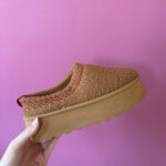 beige platform shoe