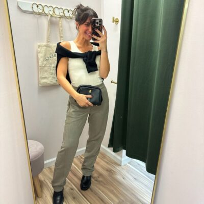 Soft Microsuede Straight Pants
