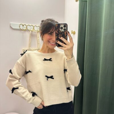 The Darling Bow Sweater