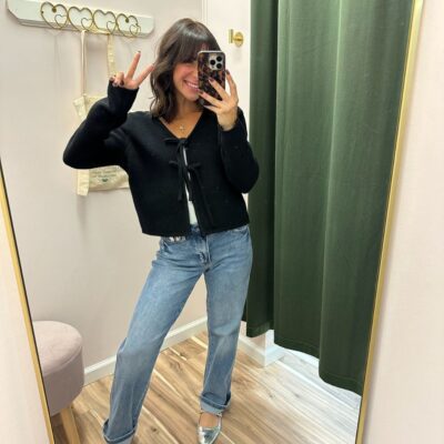 The Camden Front-Tie Cardigan