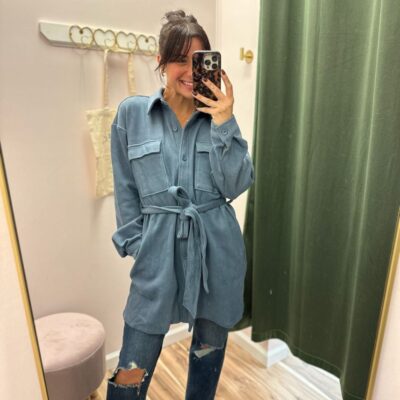 Soft Corduroy Shirt-Jacket