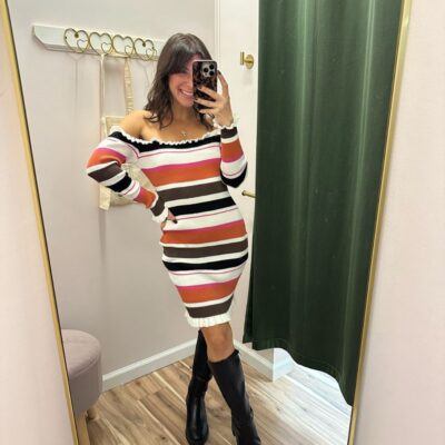 The Oaklynn Off-Shoulder Dress