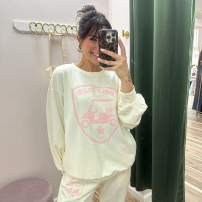 Country Club Cozy Crewneck